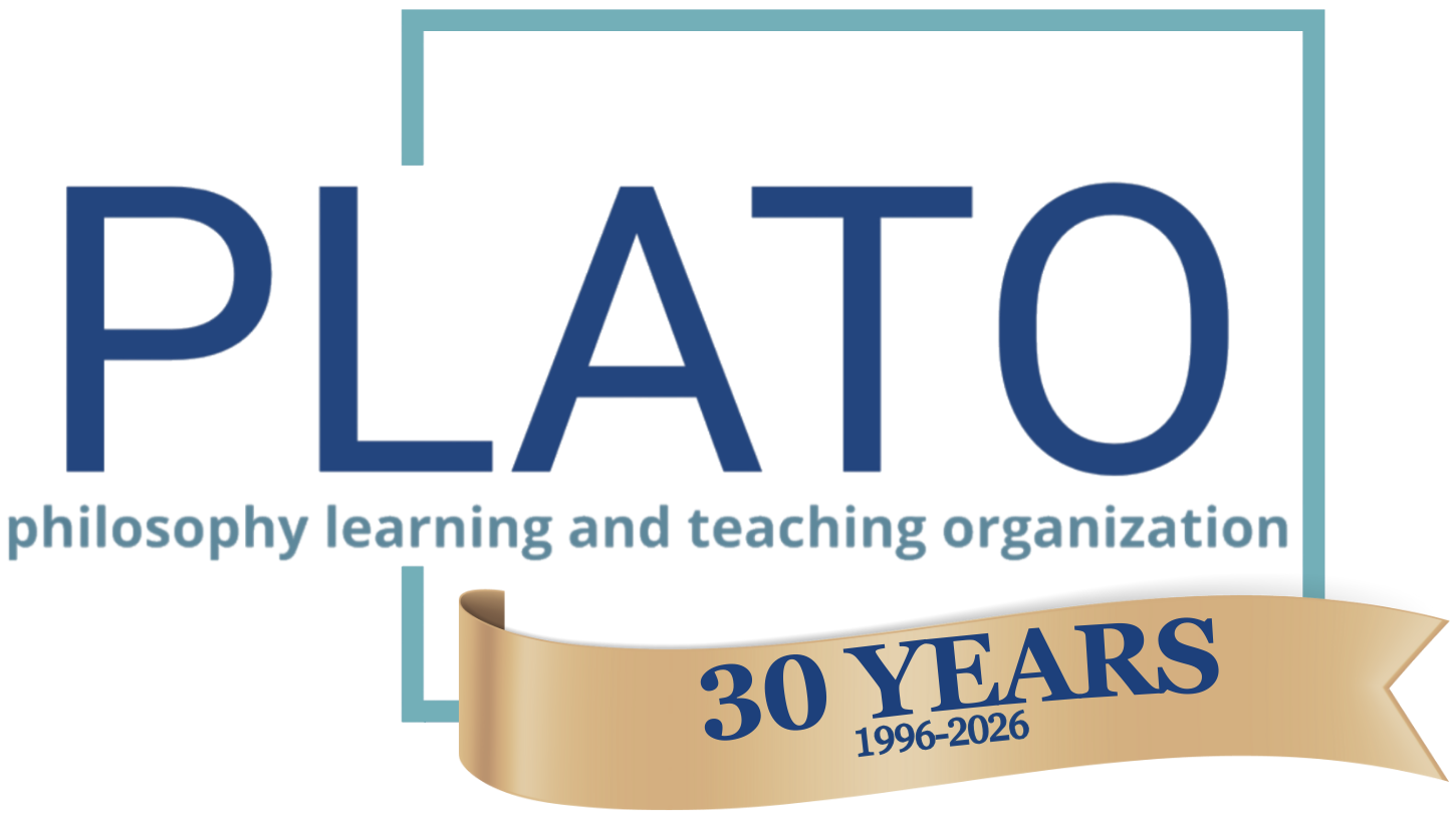 PLATO - Philosophy Learning and Teaching Organization - New Logo